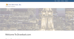 Desktop Screenshot of drawback.com